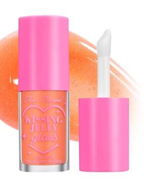 Too Faced Kissing Jelly Gloss - peach rings